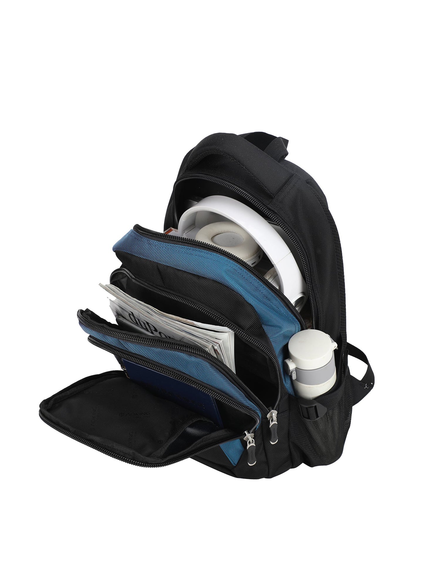 Mochila multifuncional Antirrobo impermeable con gran capacidad ideal para el trabajo viaje y colegio.